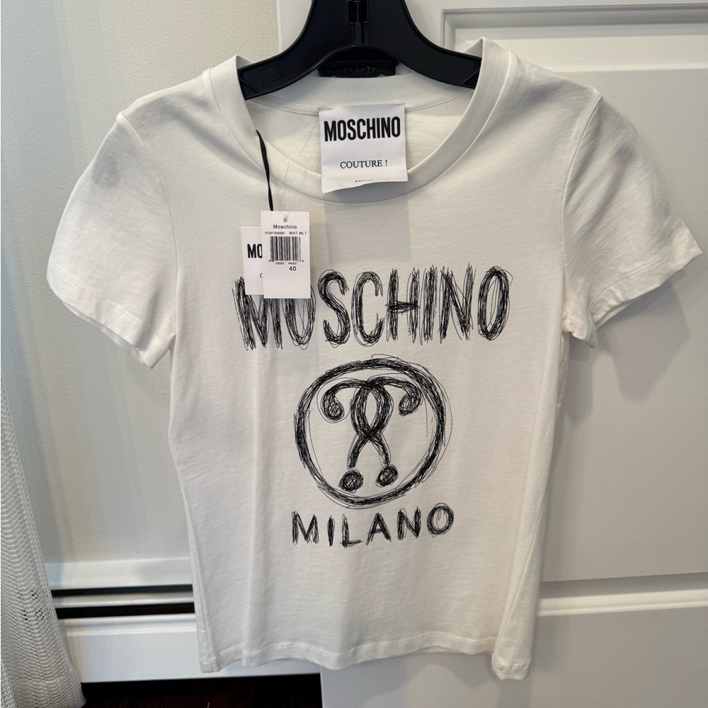 Moschino Couture White Tshirt
